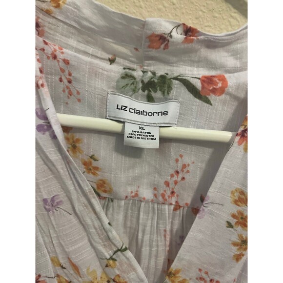 Liz Claiborne Women’s Blouse XL - Picture 3 of 3